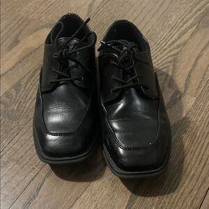 Classic Black Boys Sonoma Dress Shoes